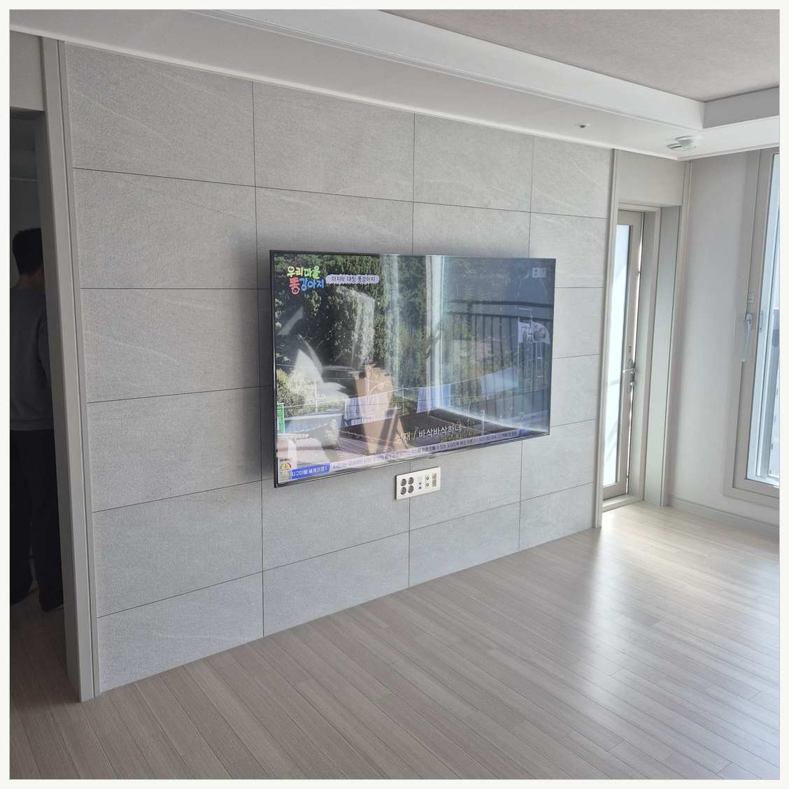봉담·향남·비봉 벽걸이TV 설치 현장 확인